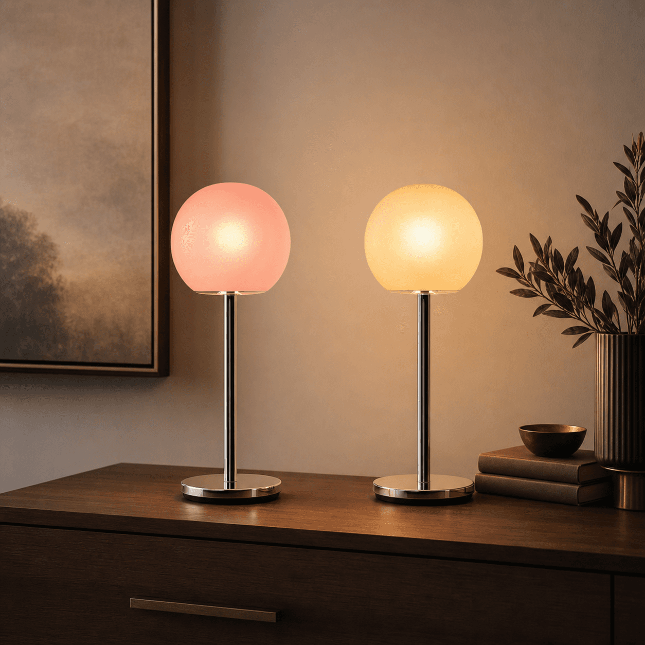 Lollipop Glass Table Lamp