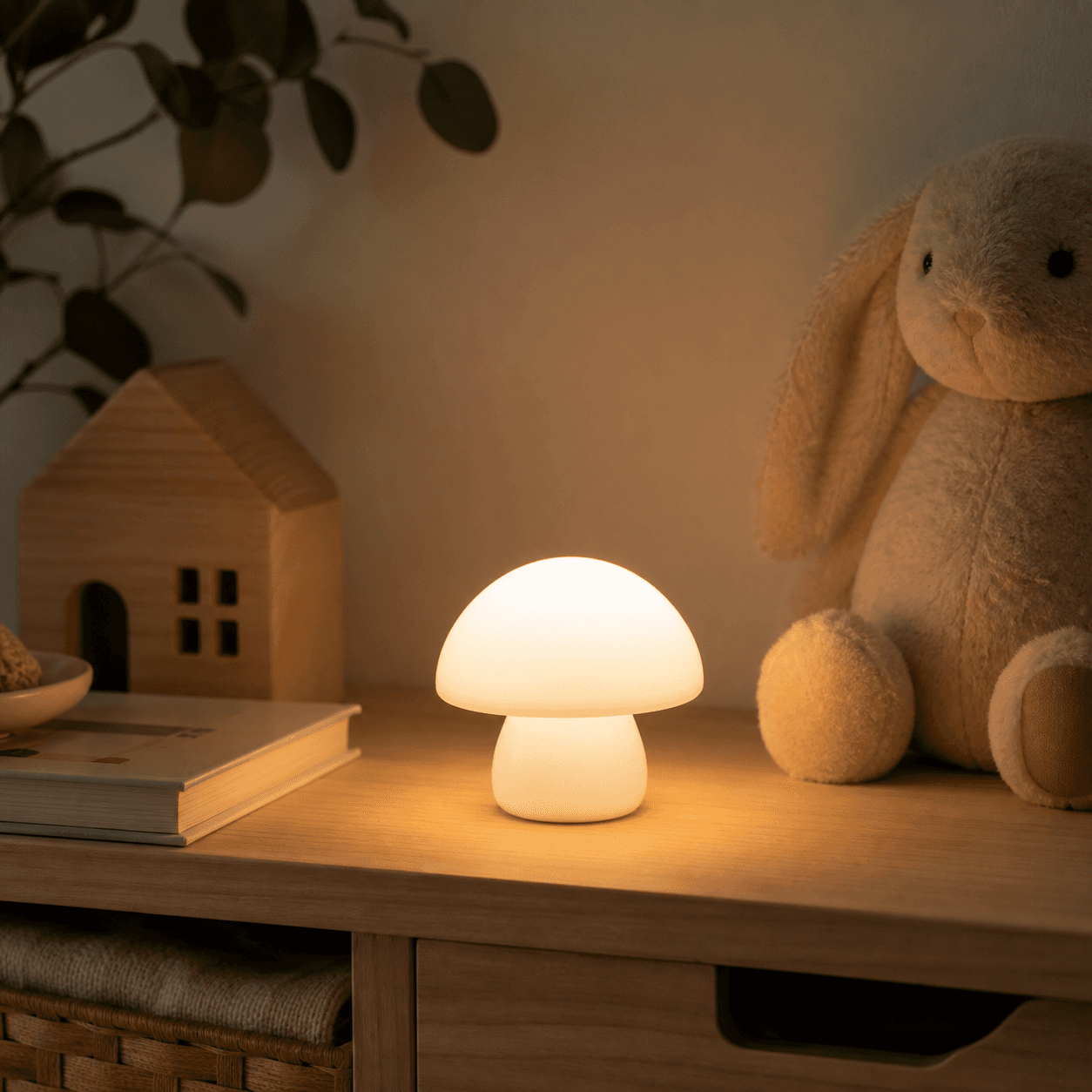 Mini Mushroom LED Night Light