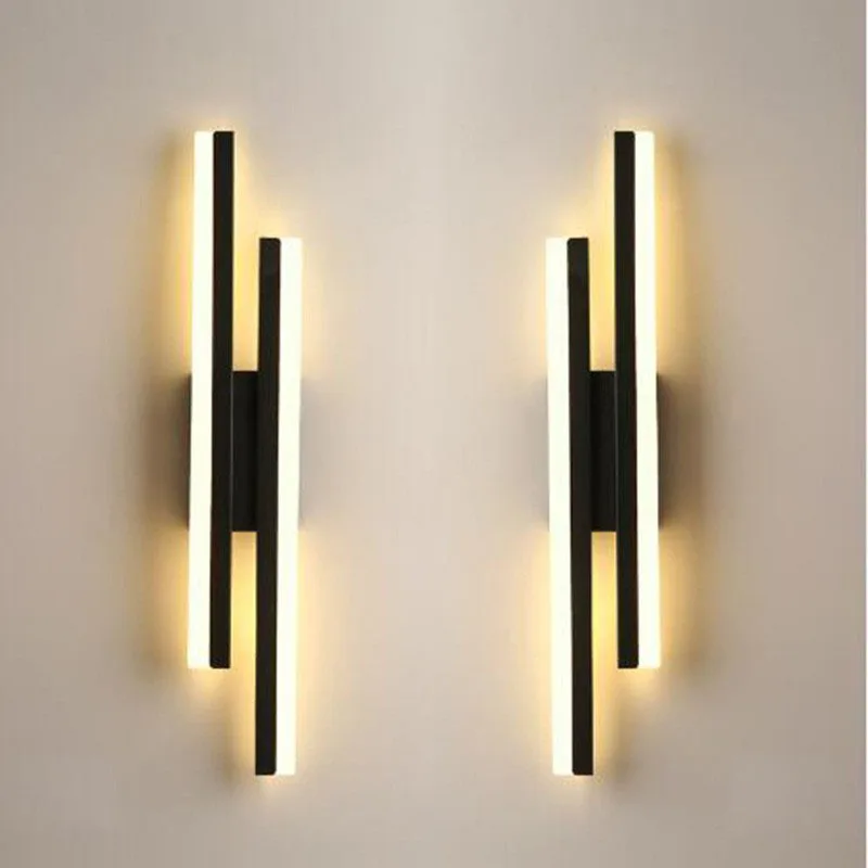Copper Pipe Wall Sconce with Acrylic LED Shade