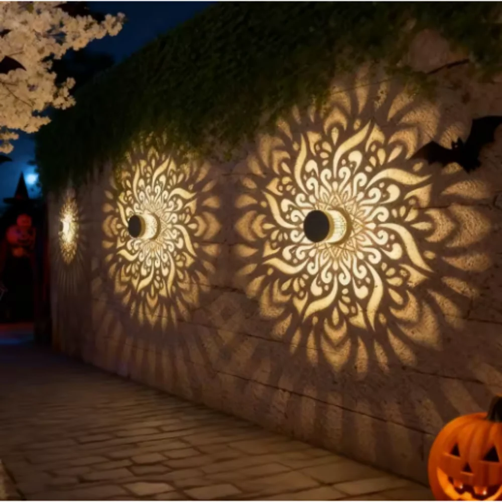 Solar Wall Light – Waterproof Outdoor LED Garden Lamp
