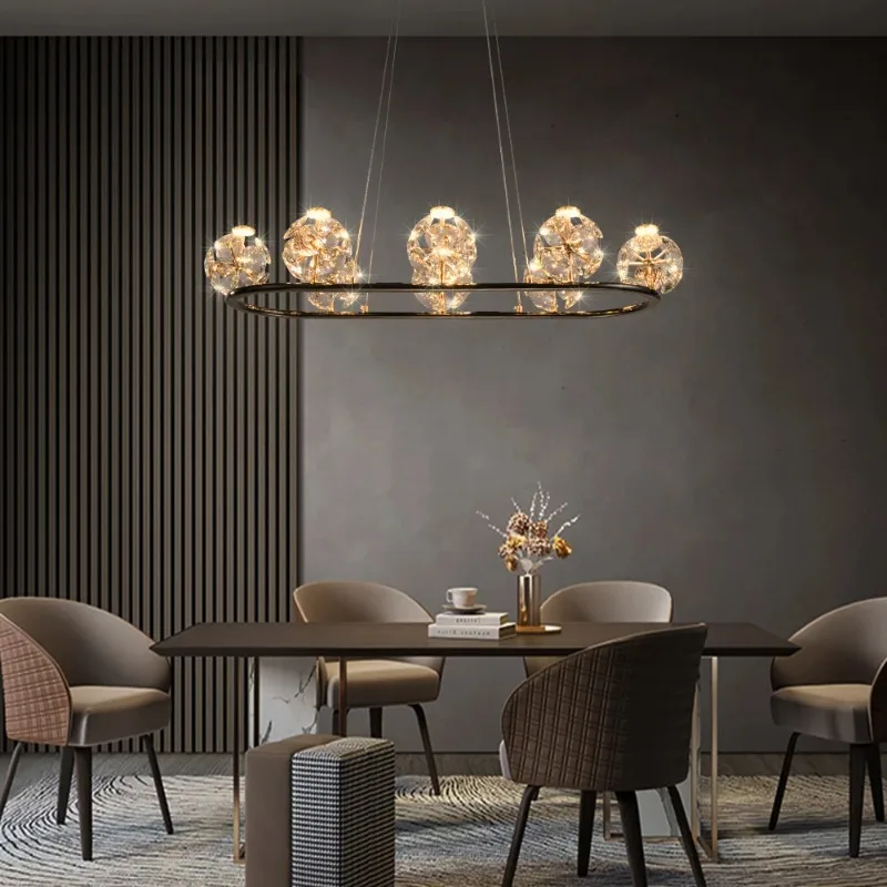 Minimalist Modern Chandelier – Dining, Bar & Bedroom Light