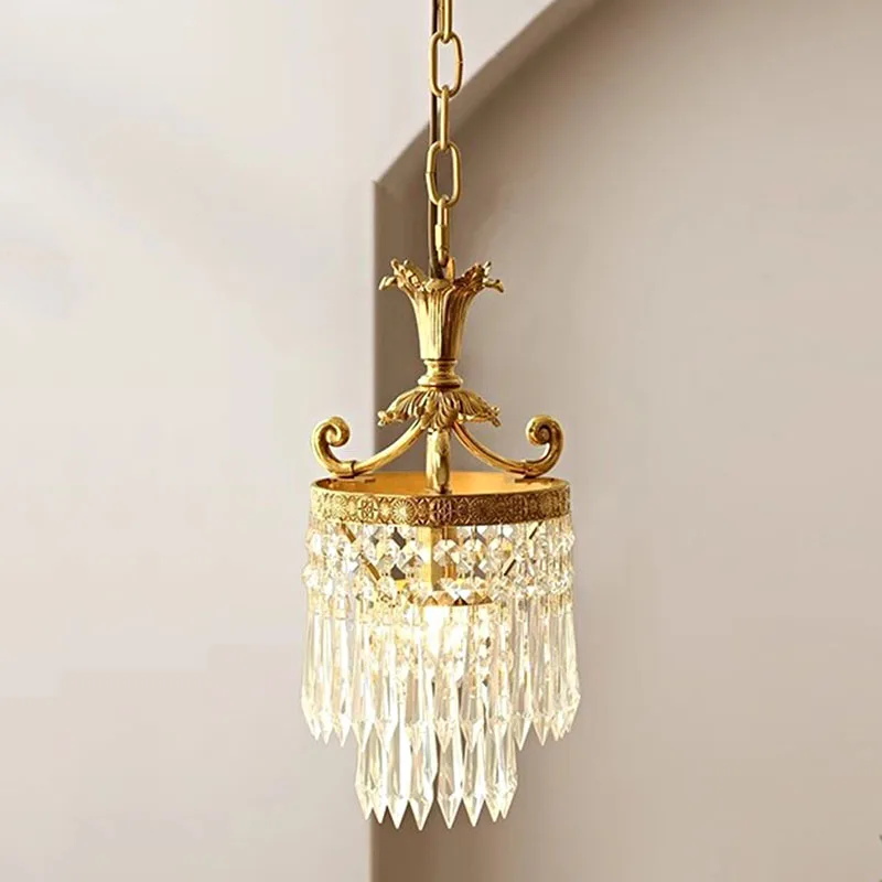 Retro French Crystal Chandelier