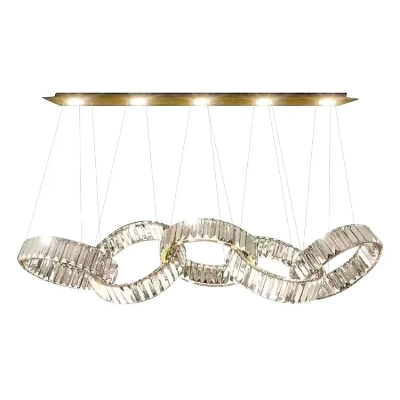 Nordic Crystal LED Chandelier