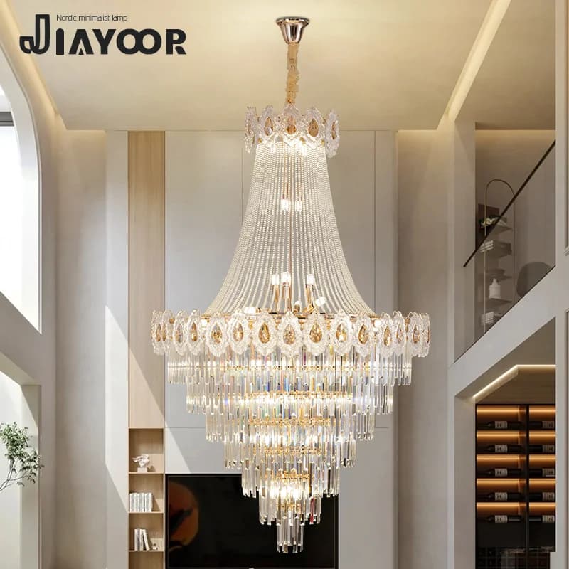 Modern Crystal LED Chandelier